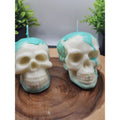Pair skull candles
