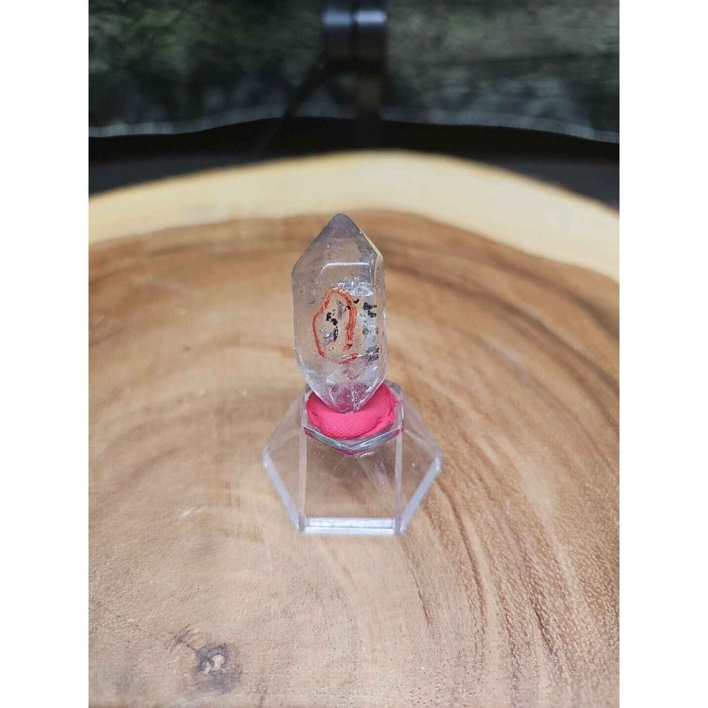 Quartz Crystal Point W/stand 19grams