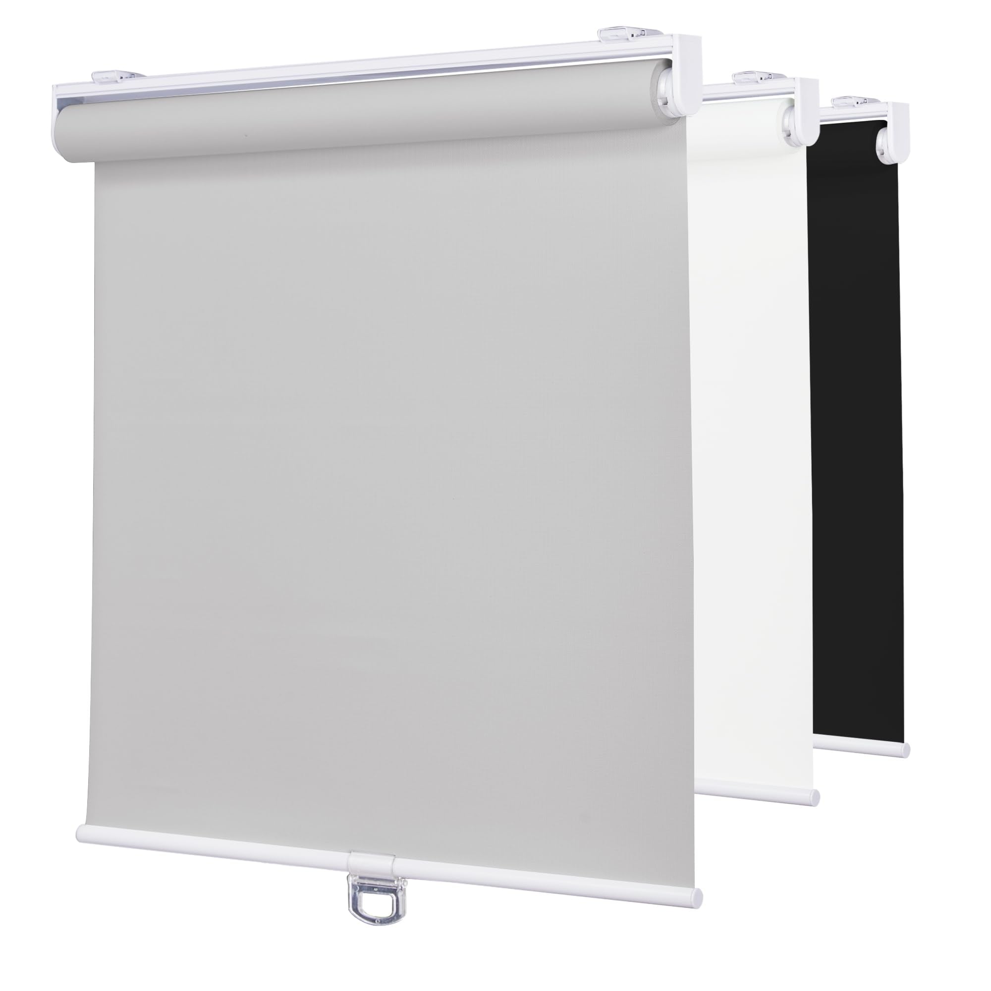 Cordless Blackout Roller Shades, Thermal, 23x72 Inch