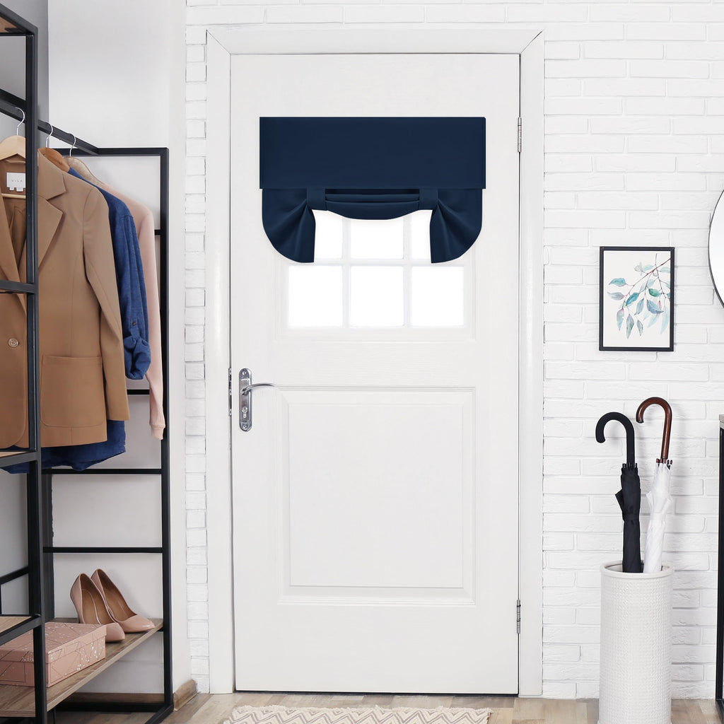 Blackout Door Curtain, Thermal Insulated, 26x80 Inch