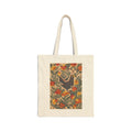 Bird in Orange Tote