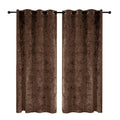 Double Layer Velvet Door Curtain, 100% Blackout, 1 Panel