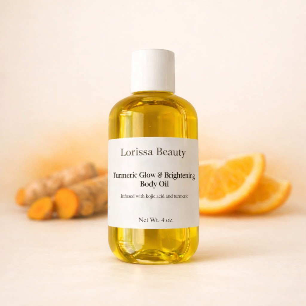Turmeric Glow & Brightening Body Oil 4oz