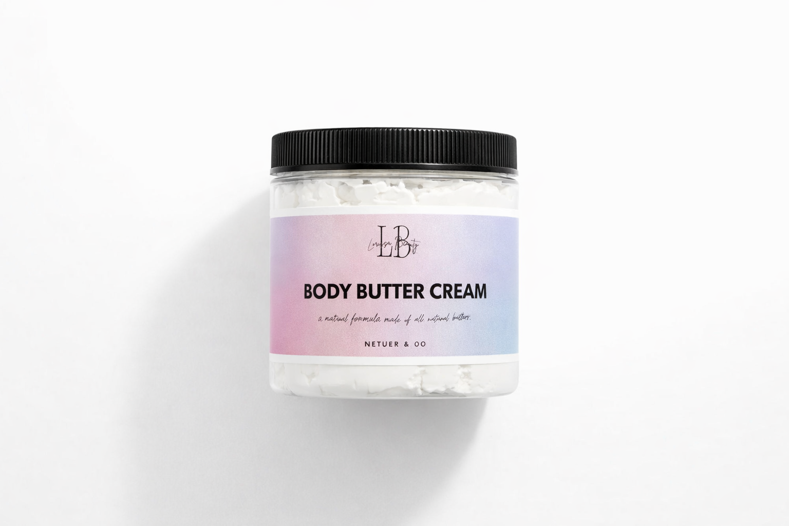 Simple Natural Body Butter - Shea Butter & Olive Oil Infused