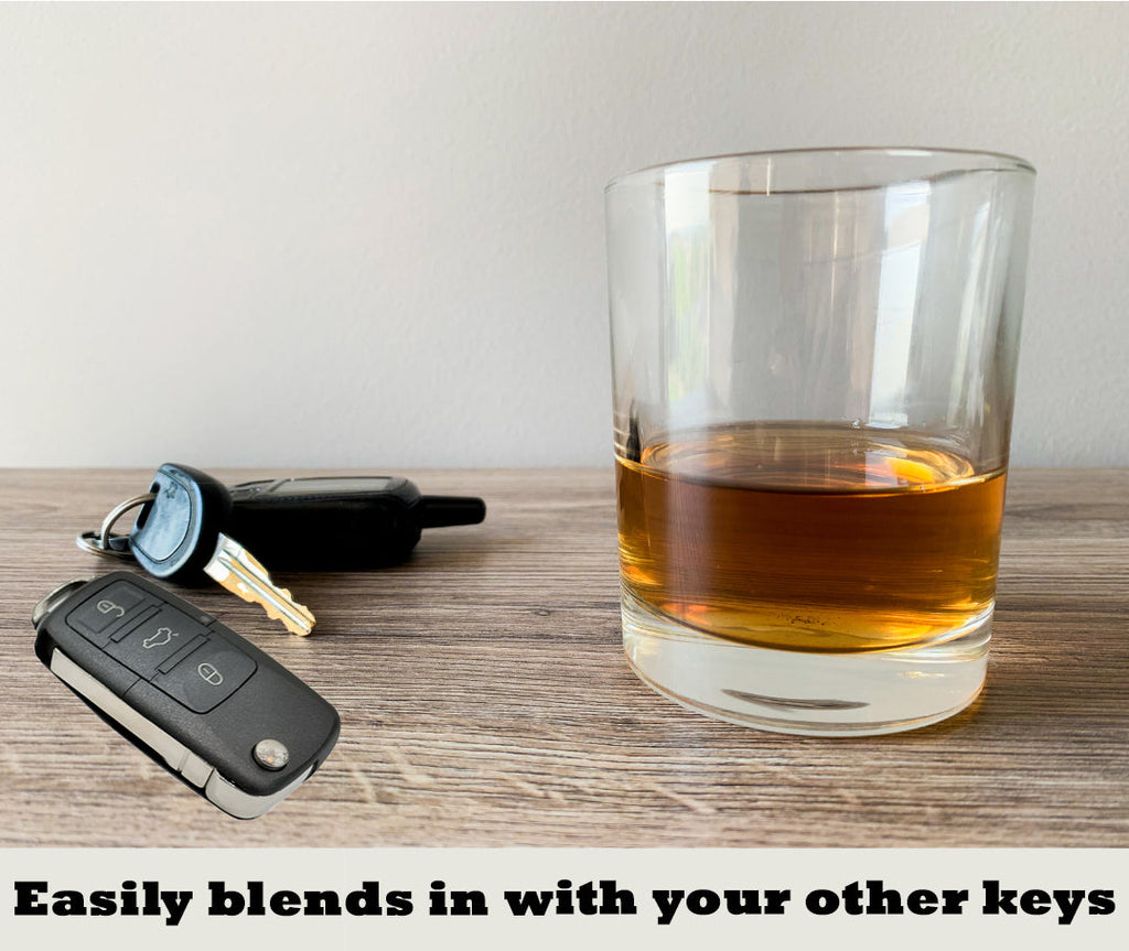 Fake Car Key Diversion Safe (2 Pack)  - Hidden Secret compartment in realistic Car key for Discreet and Reliable Security