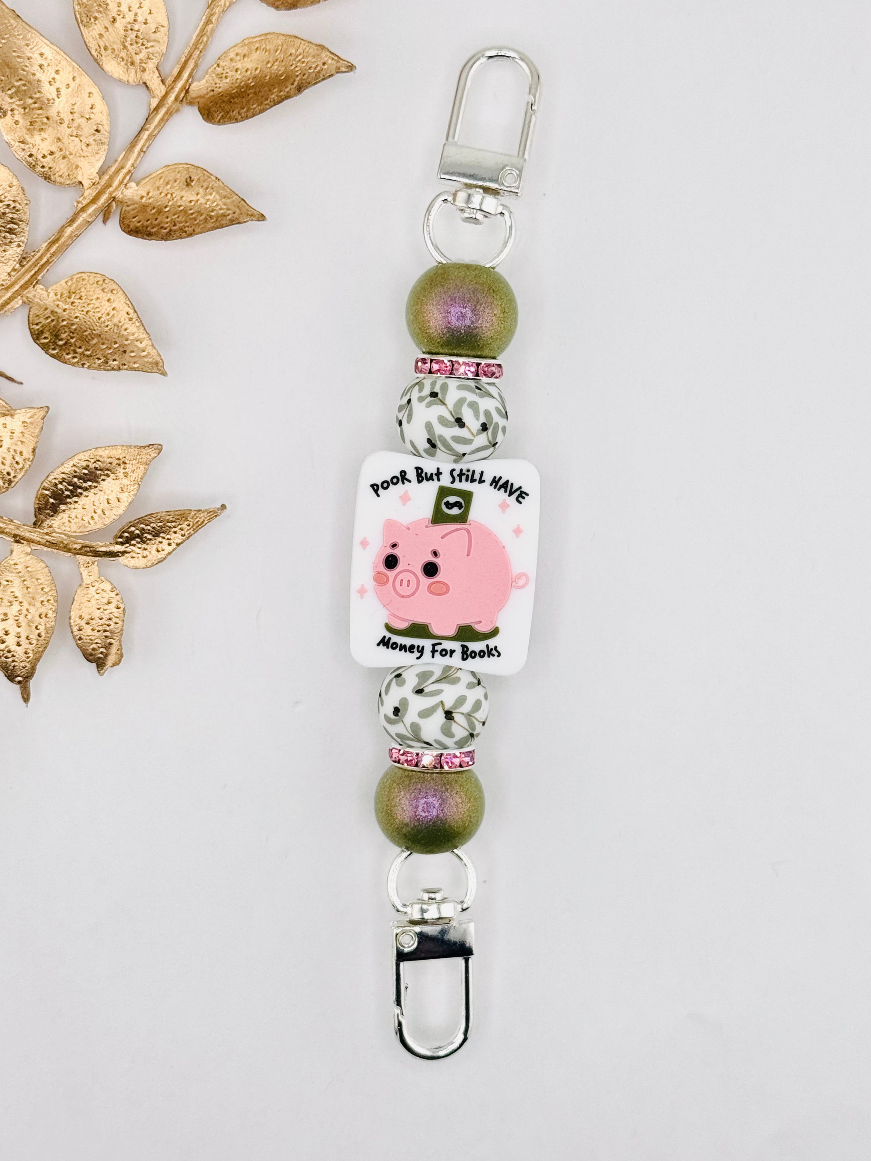 E-Reader Strap ~ Money For Books ~ Interchangeable M&H