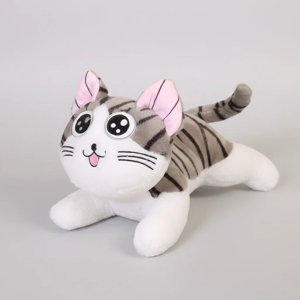 Kitty Cat Plush Toy Pillow – Soft Stuffed Animal Cushion (30–100 cm)