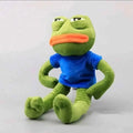 Animal Sad Frog Plush Toy Soft Stuffed Pillow Magic Pepe