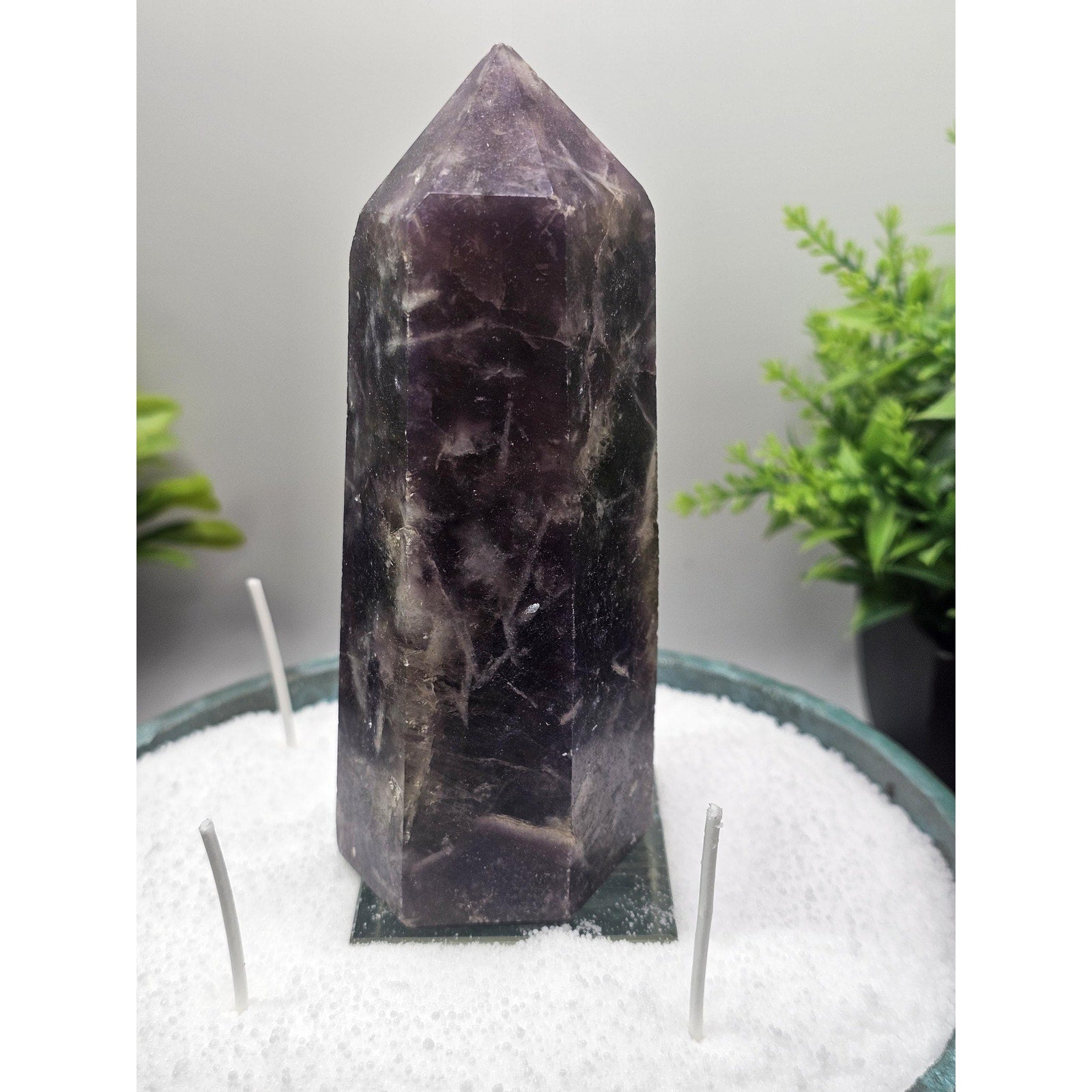 Purple Mica Candle Vessel
