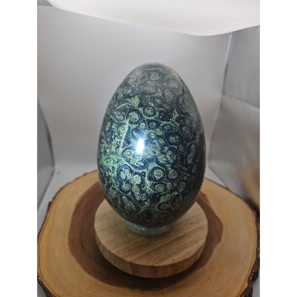 9.1LB Natural Kambaba Jasper Quartz Crystal egg Mineral specimen Healing