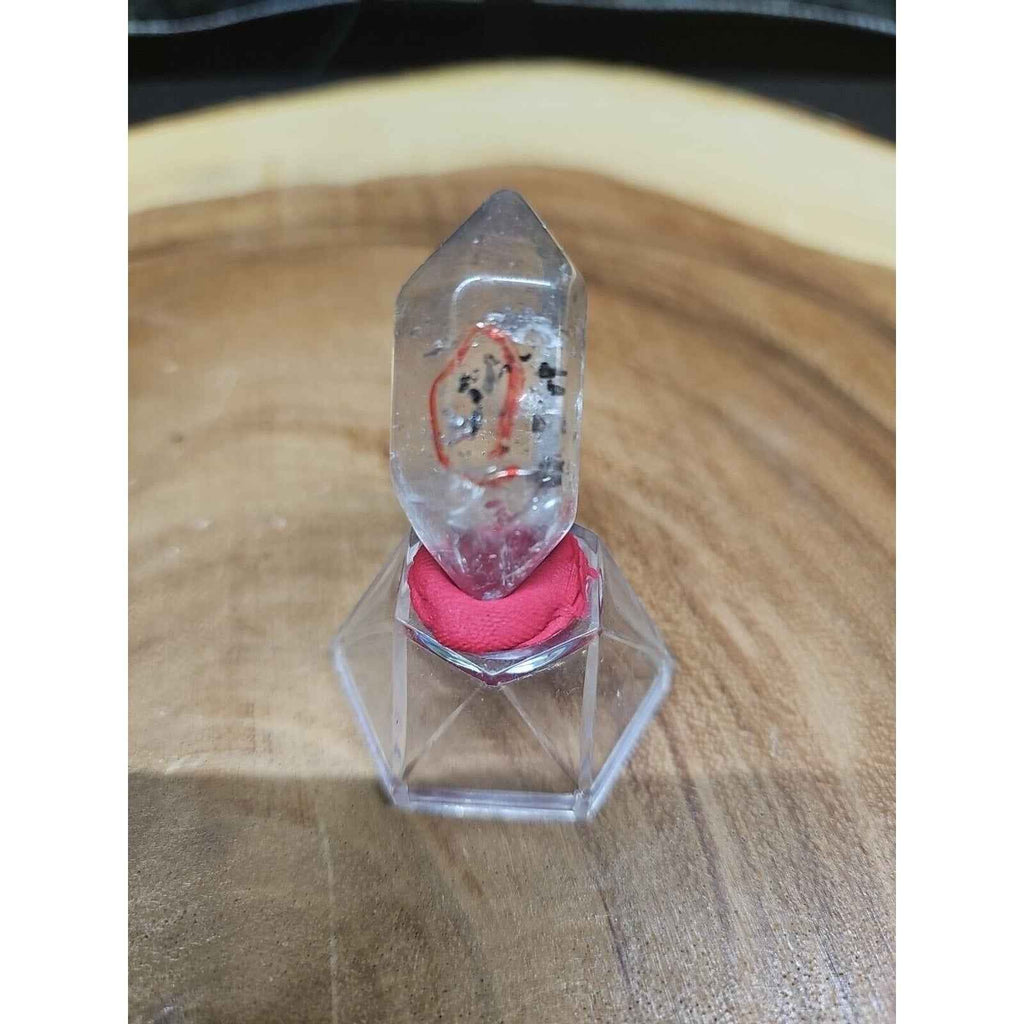 Quartz Crystal Point W/stand 19grams