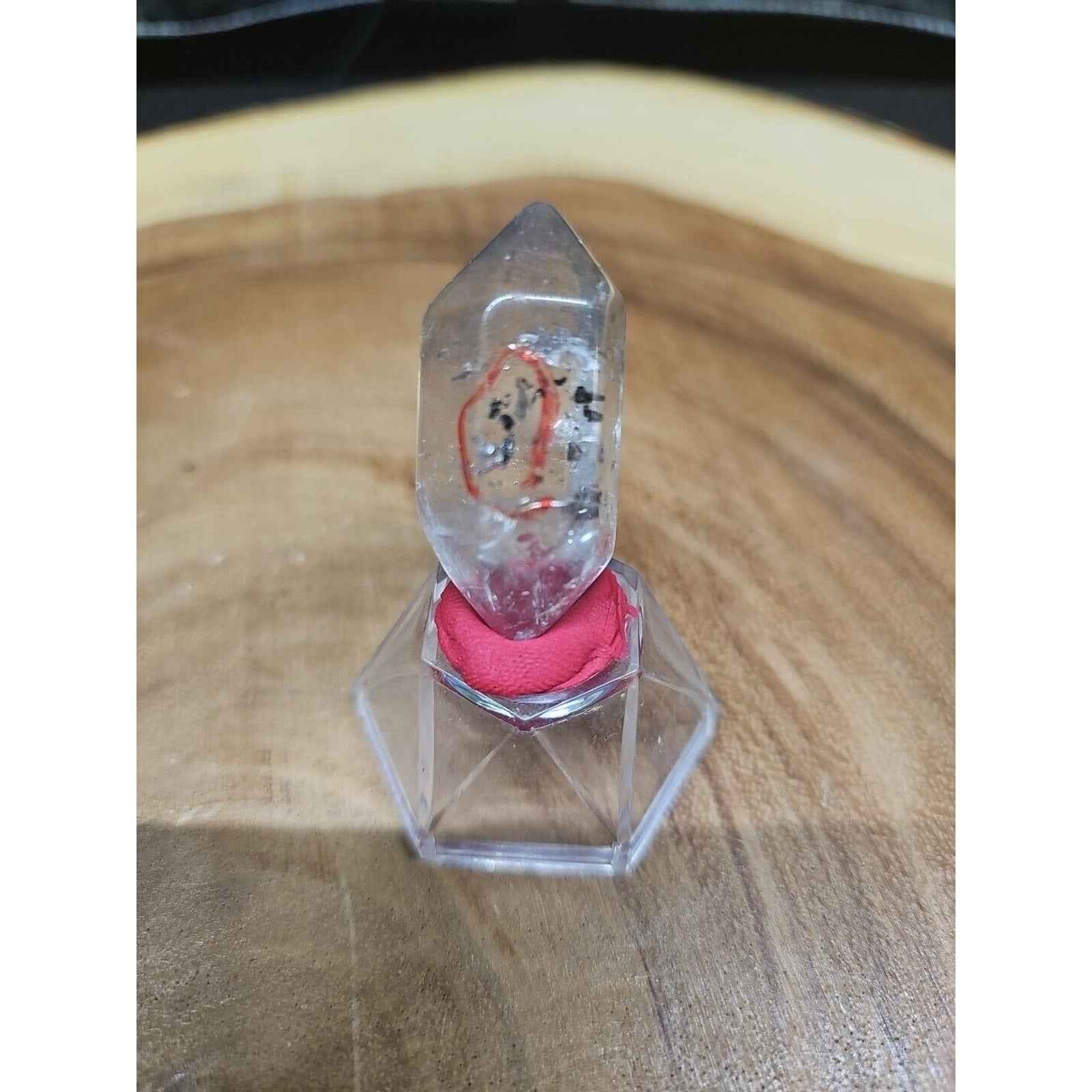 Quartz Crystal Point W/stand 19grams
