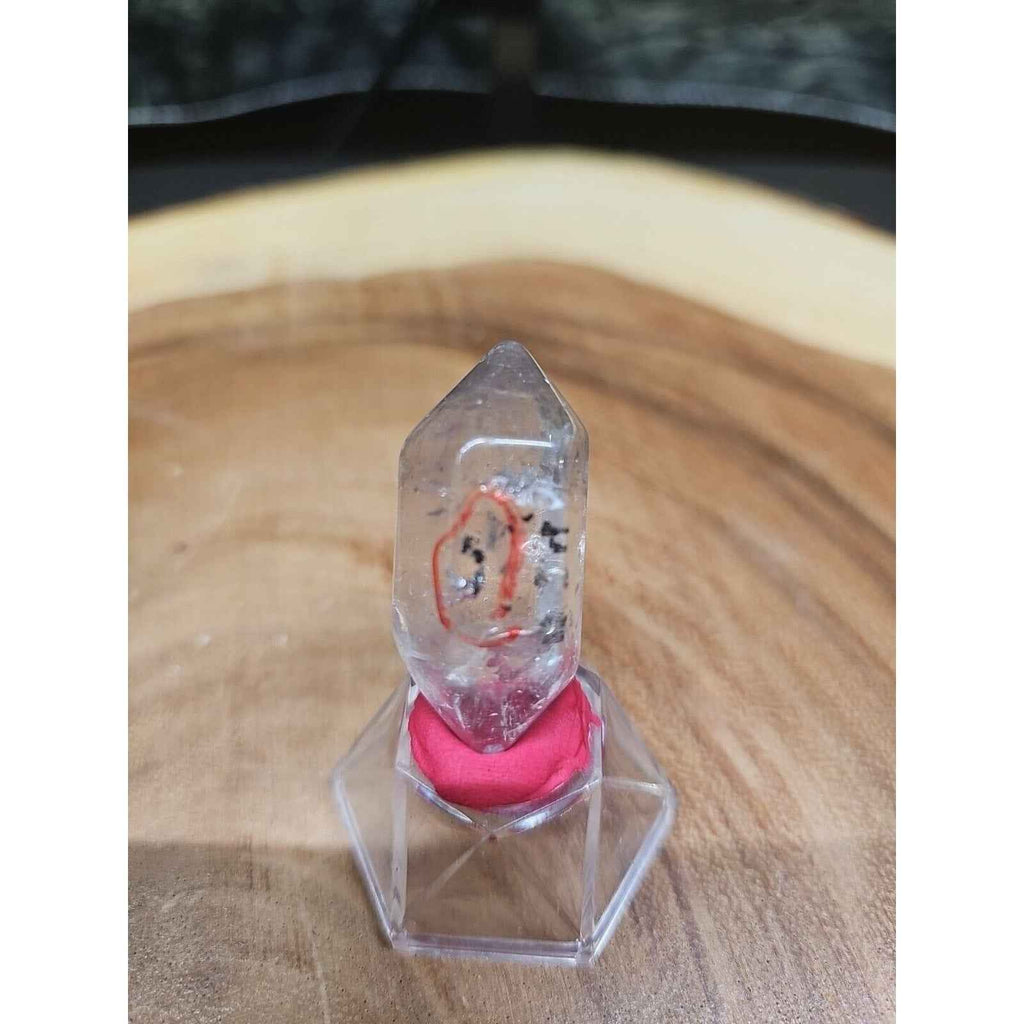 Quartz Crystal Point W/stand 19grams