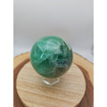1.59lb Natural Rainbow Fluorite Quartz Crystal Sphere Ball Polished