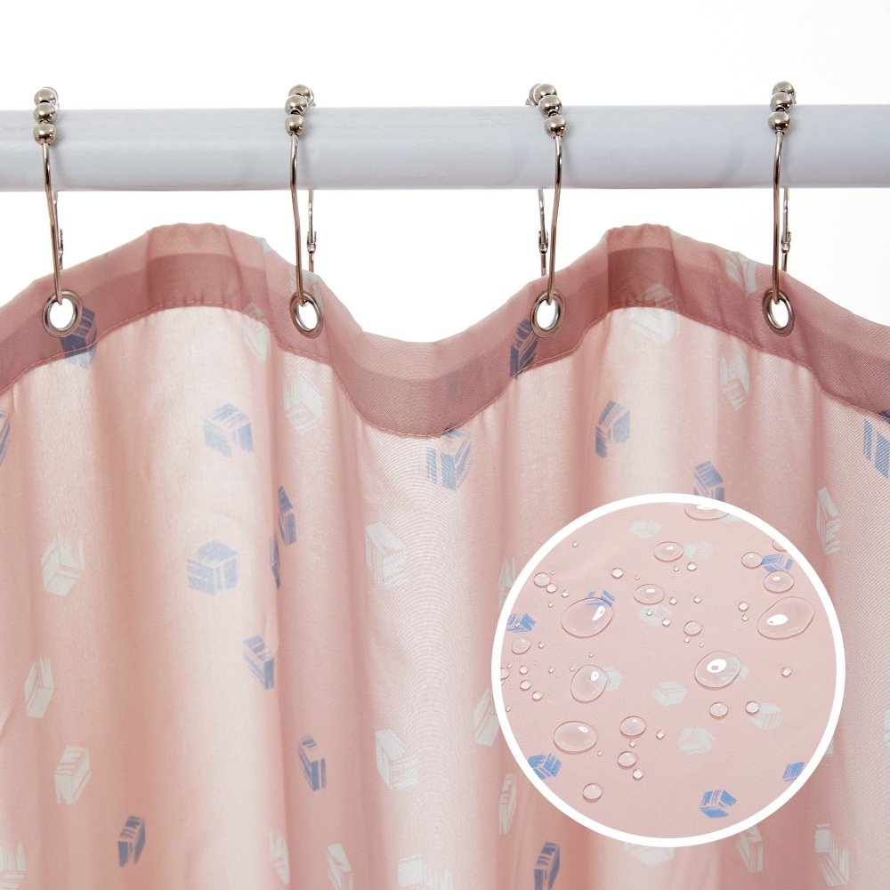 Modern Cubic Play Shower Curtains