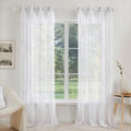 Pure Morning Haze Sheer Curtains