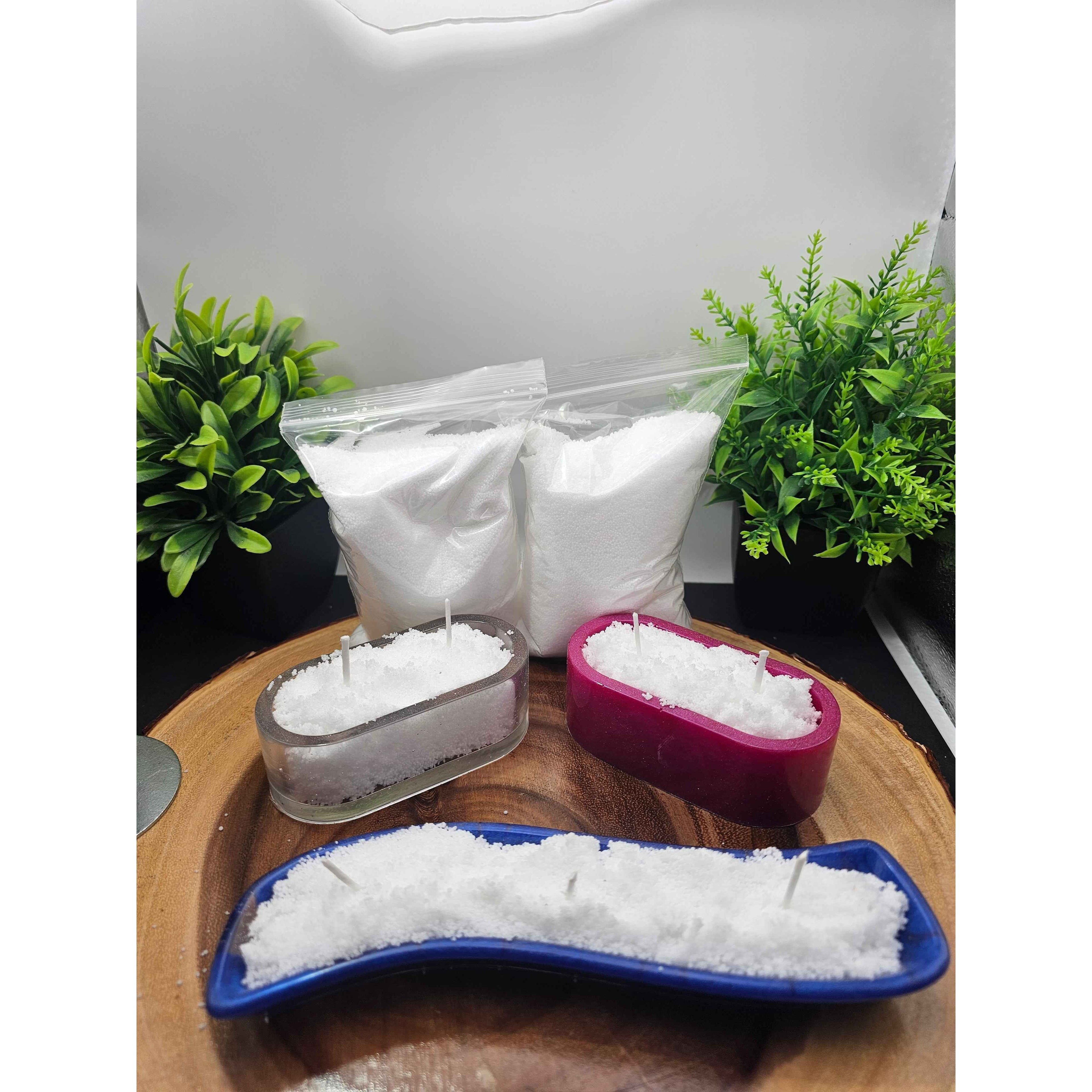 Tri candle pearls set