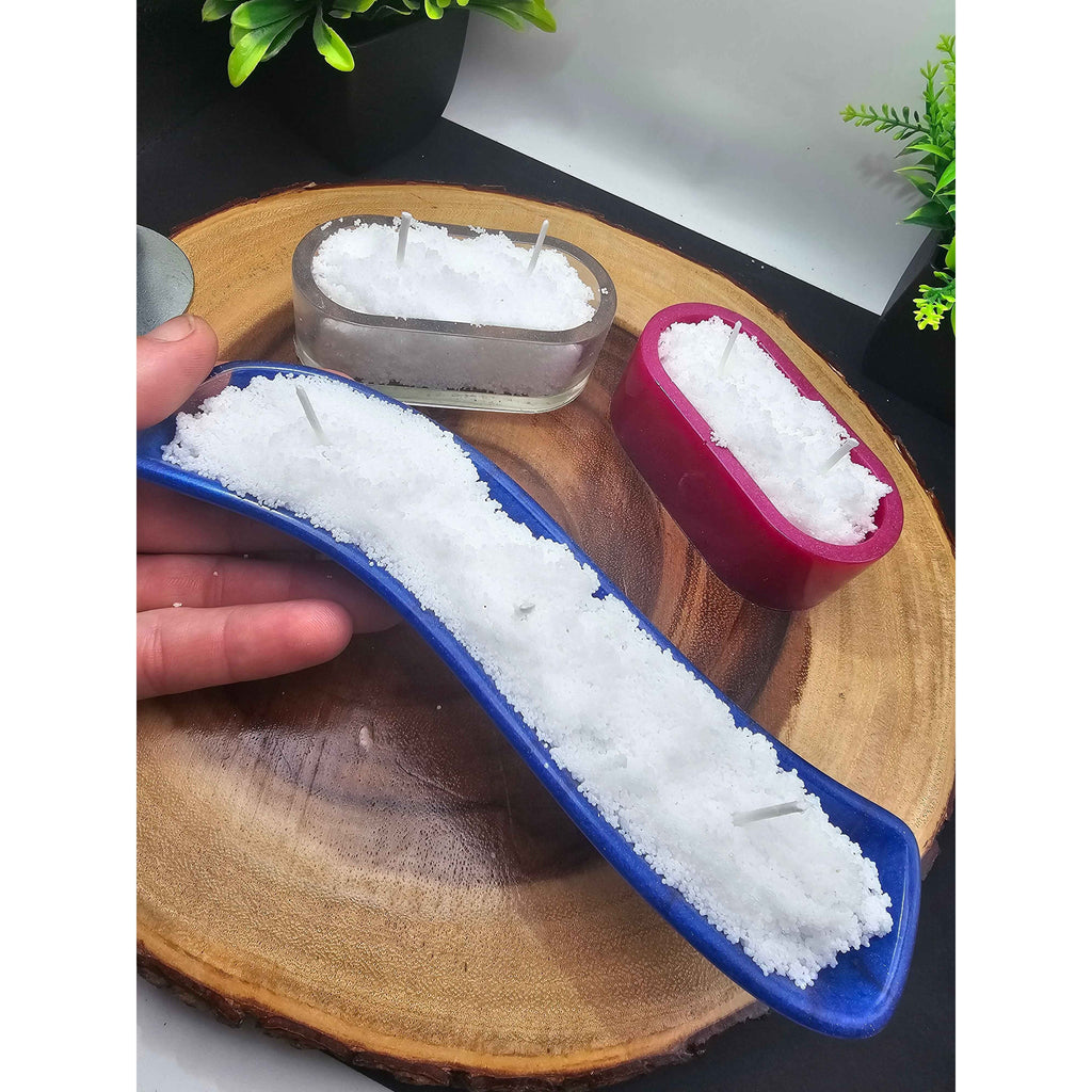 Tri candle pearls set