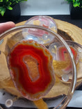 Agate coaster set