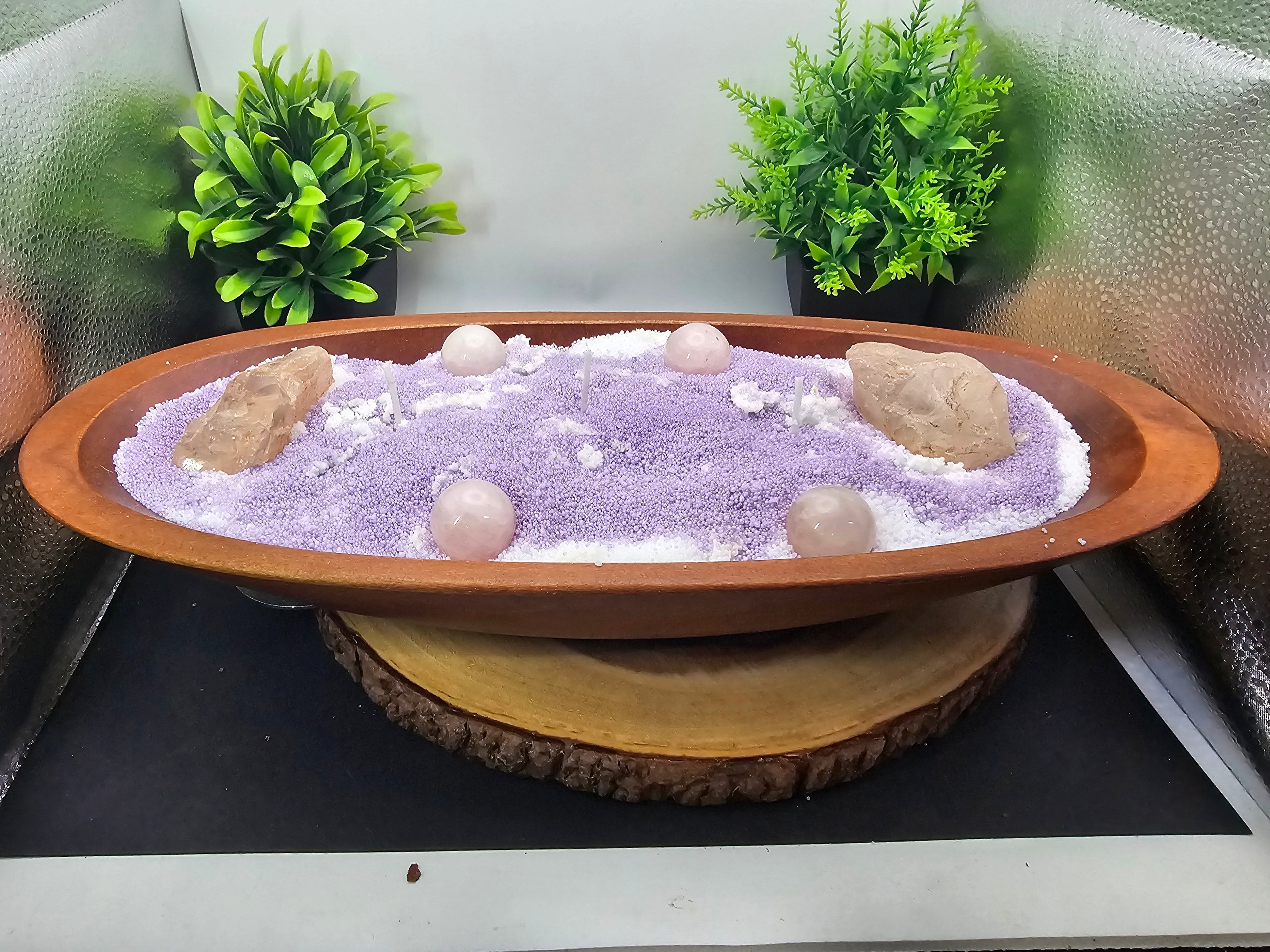 Madagascar lavender candle